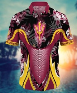 Arizona State Sun Devils NCAA Flower Hawaii Shirt For Fans Ver 24