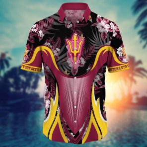 Arizona State Sun Devils NCAA Flower Hawaii Shirt For Fans Ver 24