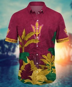 Arizona State Sun Devils NCAA Flower Hawaii Shirt For Fans Ver 26