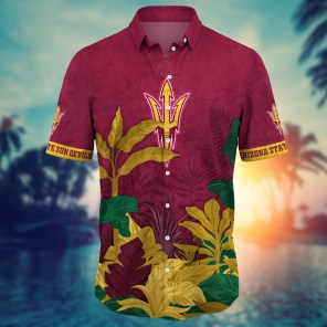 Arizona State Sun Devils NCAA Flower Hawaii Shirt For Fans Ver 26
