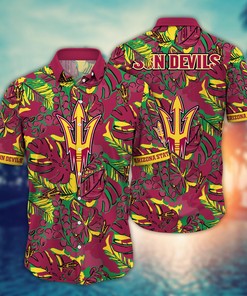 Arizona State Sun Devils NCAA Flower Hawaii Shirt For Fans Ver 28
