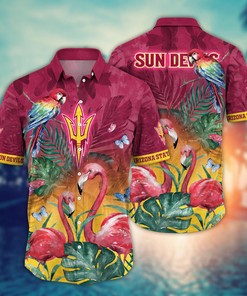 Arizona State Sun Devils NCAA Flower Hawaii Shirt For Fans Ver 29