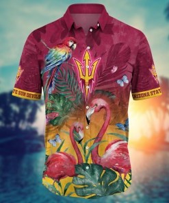 Arizona State Sun Devils NCAA Flower Hawaii Shirt For Fans Ver 29