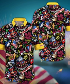 Arizona State Sun Devils NCAA Flower Hawaii Shirt For Fans Ver 3