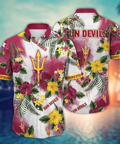 Arizona State Sun Devils NCAA Flower Hawaii Shirt For Fans Ver 30
