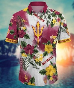 Arizona State Sun Devils NCAA Flower Hawaii Shirt For Fans Ver 30