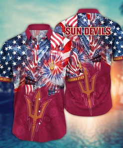 Arizona State Sun Devils NCAA Flower Hawaii Shirt For Fans Ver 31