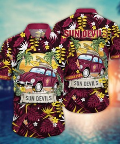 Arizona State Sun Devils NCAA Flower Hawaii Shirt For Fans Ver 33