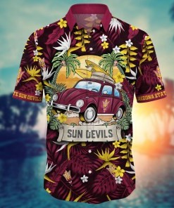 Arizona State Sun Devils NCAA Flower Hawaii Shirt For Fans Ver 33