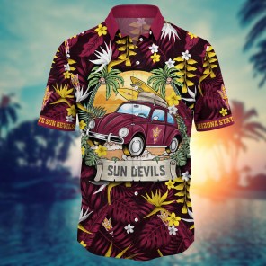 Arizona State Sun Devils NCAA Flower Hawaii Shirt For Fans Ver 33