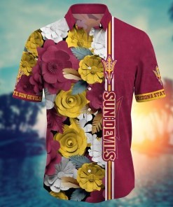 Arizona State Sun Devils NCAA Flower Hawaii Shirt For Fans Ver 36