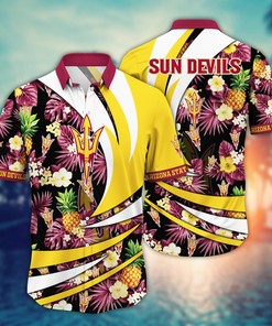 Arizona State Sun Devils NCAA Flower Hawaii Shirt For Fans Ver 6