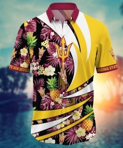 Arizona State Sun Devils NCAA Flower Hawaii Shirt For Fans Ver 6