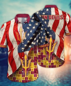 Arizona State Sun Devils NCAA Flower Hawaii Shirt For Fans Ver 9