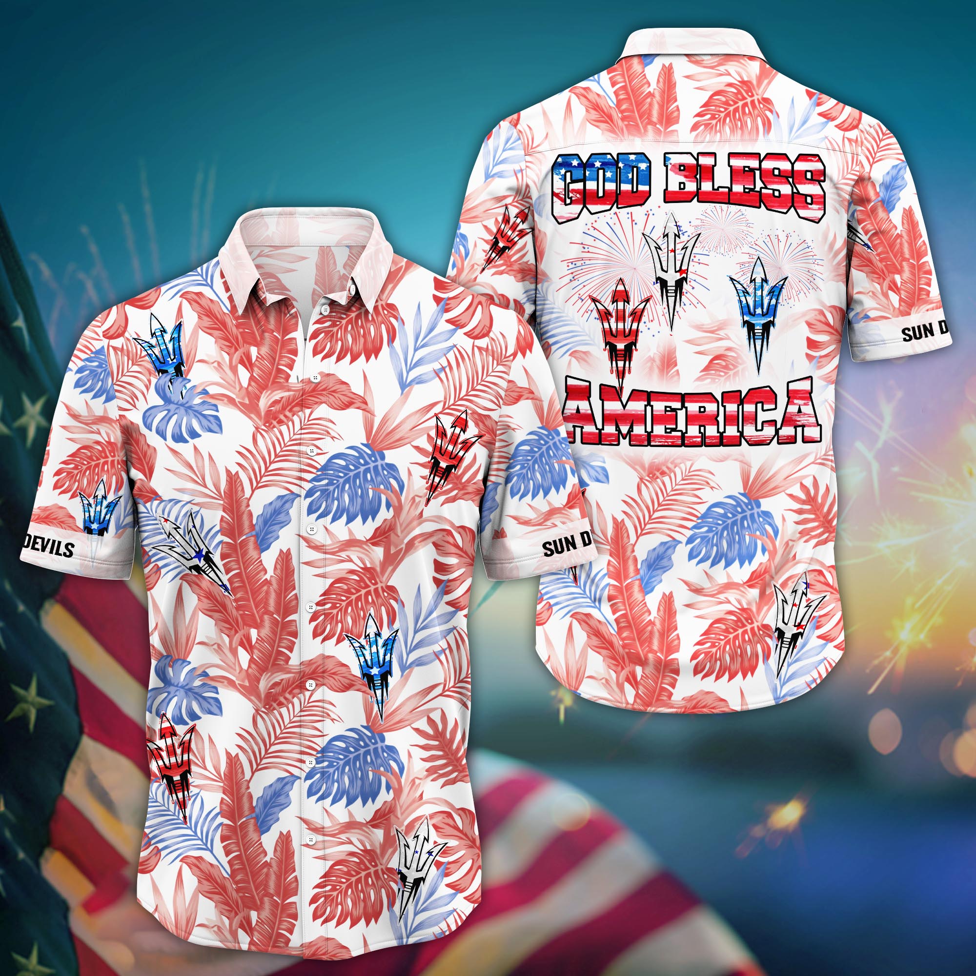 Arizona State Sun Devils NCAA Hawaii Shirt For Fans Ver 3