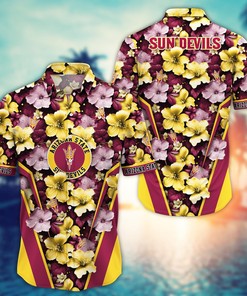 Arizona State Sun Devils NCAA Hawaiian Shirt, Aloha Shirt Ver 2
