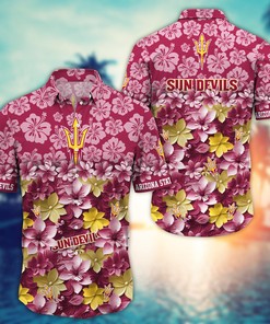 Arizona State Sun Devils NCAA Hawaiian Shirt Gift For Fan