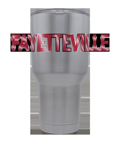 Arkansas City Tumbler - Fayetteville - Represent Fayetteville with this Tumbler for Arkansas Fans