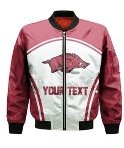 Arkansas Razorbacks Bomber Curve Style Sport- NCAA