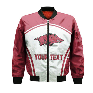 Arkansas Razorbacks Bomber Curve Style Sport- NCAA