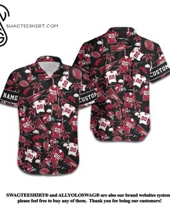 Arkansas Razorbacks Custom Name And Number Personalized Summer Hawaiian Shirt