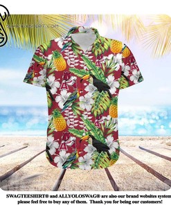 Arkansas Razorbacks Custom Name Parrot Floral Tropical Summer Hawaiian Shirt