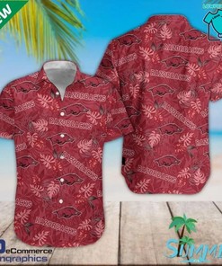 Arkansas Razorbacks Hawaiian Aloha Shirt Hawaiian Shirt
