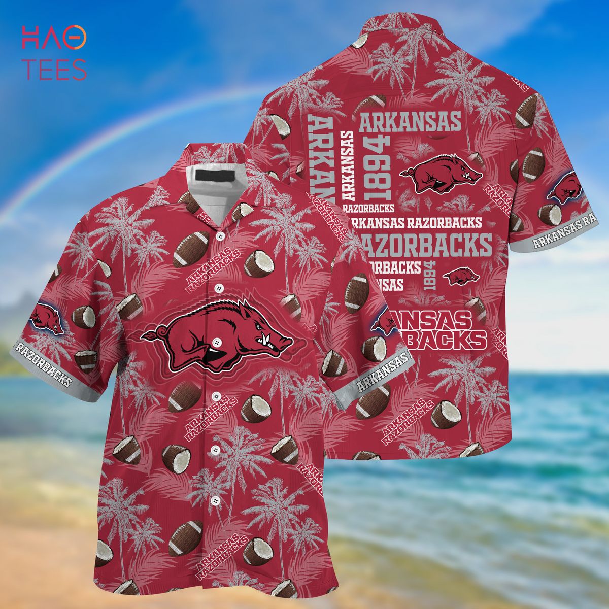Arkansas Razorbacks Hawaiian Shirt, New Gift for Summer