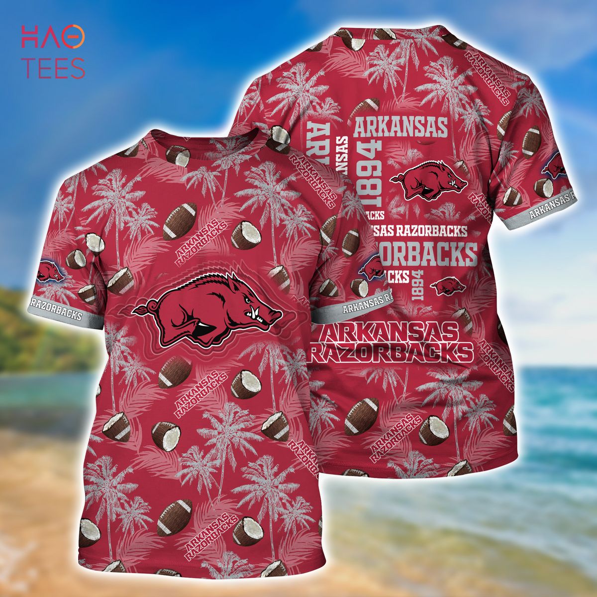 Arkansas Razorbacks Hawaiian Shirt, New Gift for Summer