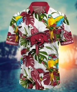 Arkansas Razorbacks NCAA Flower Hawaii Shirt For Fans Ver 1