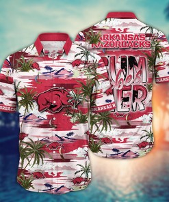 Arkansas Razorbacks NCAA Flower Hawaii Shirt For Fans Ver 20