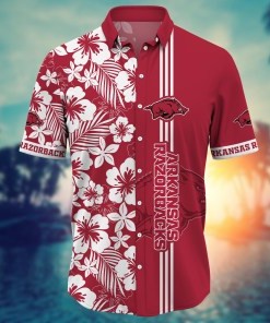 Arkansas Razorbacks NCAA Flower Hawaii Shirt For Fans Ver 21