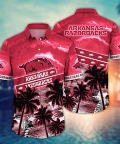 Arkansas Razorbacks NCAA Flower Hawaii Shirt For Fans Ver 22