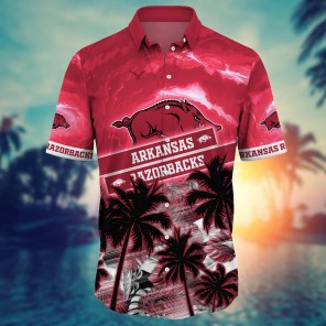 Arkansas Razorbacks NCAA Flower Hawaii Shirt For Fans Ver 22