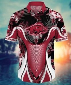 Arkansas Razorbacks NCAA Flower Hawaii Shirt For Fans Ver 23