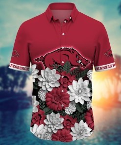 Arkansas Razorbacks NCAA Flower Hawaii Shirt For Fans Ver 27