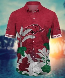 Arkansas Razorbacks NCAA Flower Hawaii Shirt For Fans Ver 29