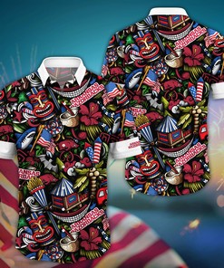 Arkansas Razorbacks NCAA Flower Hawaii Shirt For Fans Ver 3