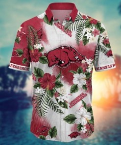 Arkansas Razorbacks NCAA Flower Hawaii Shirt For Fans Ver 30