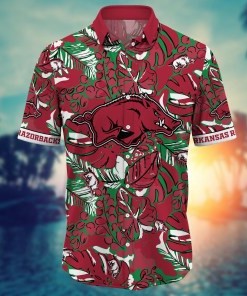 Arkansas Razorbacks NCAA Flower Hawaii Shirt For Fans Ver 31