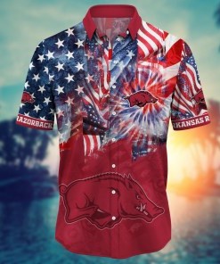 Arkansas Razorbacks NCAA Flower Hawaii Shirt For Fans Ver 32