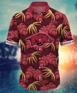 Arkansas Razorbacks NCAA Flower Hawaii Shirt For Fans Ver 33