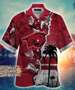 Arkansas Razorbacks NCAA Flower Hawaii Shirt For Fans Ver 34