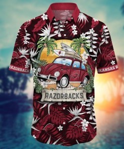 Arkansas Razorbacks NCAA Flower Hawaii Shirt For Fans Ver 35