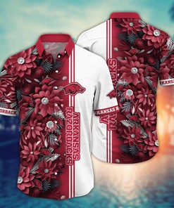 Arkansas Razorbacks NCAA Flower Hawaii Shirt For Fans Ver 5