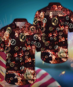 Arkansas Razorbacks NCAA Hawaii Shirt For Fans Ver 2
