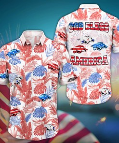 Arkansas Razorbacks NCAA Hawaii Shirt For Fans Ver 3