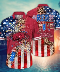 Arkansas Razorbacks NCAA Hawaii Shirt Ver 2
