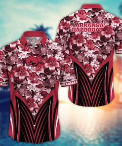 Arkansas Razorbacks NCAA Hawaiian Shirt, Aloha Shirt Ver 1