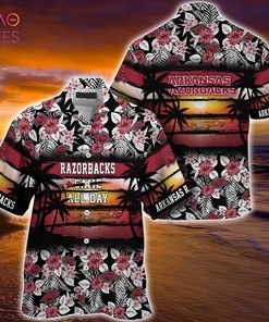 Arkansas Razorbacks Summer Hawaiian Shirt, Floral Pattern for Sports Enthusiast This Year